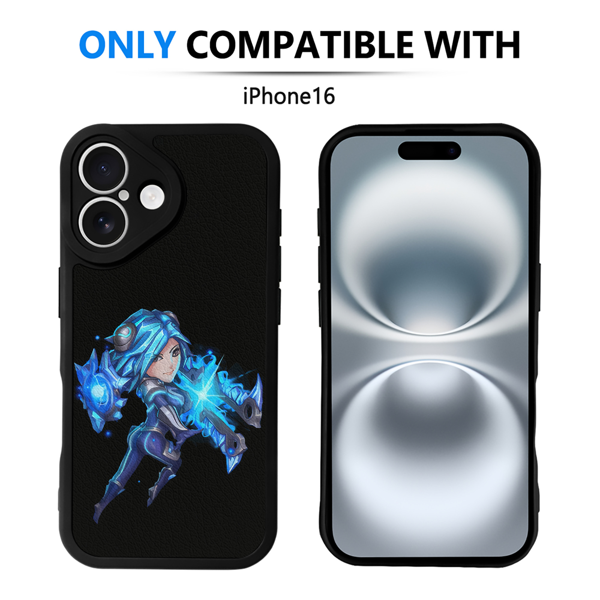 リーグ・オブ・レジェンド League of Legends LOL 【iPhone 16シリーズ対応】シリコンスマホケース（レザー調） 材質：シリコン